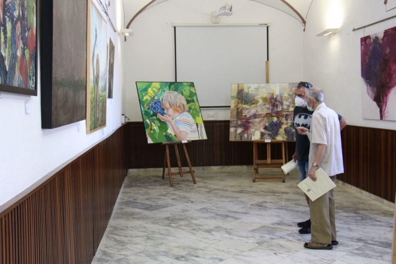 75 obras pictóricas han participado en la V Bienal de Pintura `Los Santos de Maimona Cuna de Artistas