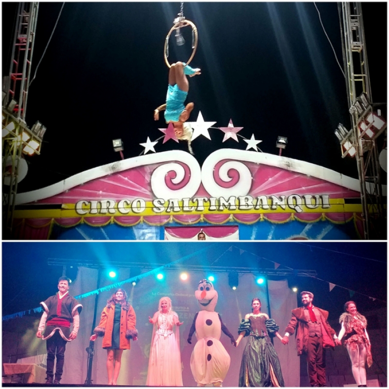 El Musical Tributo a Frozen y la función de circo de los Hnos. Parada protagonitas en el fin de semana cultural fontanés