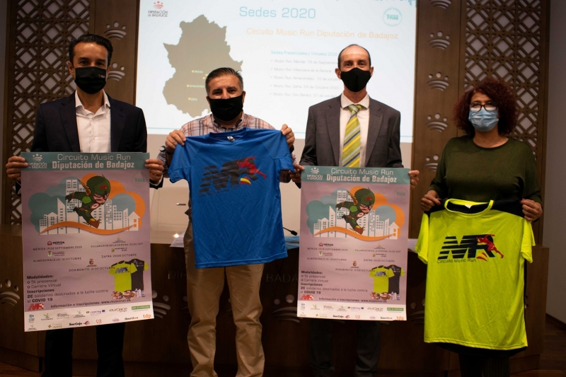 Zafra será una de las cincos sedes del V Circuito Music Run de la Diputación de Badajoz