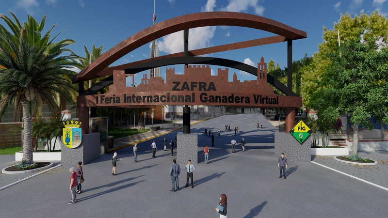 Hoy, a las 12.00h, se inaugurará la I Feria Internacional Ganadera Virtual de Zafra