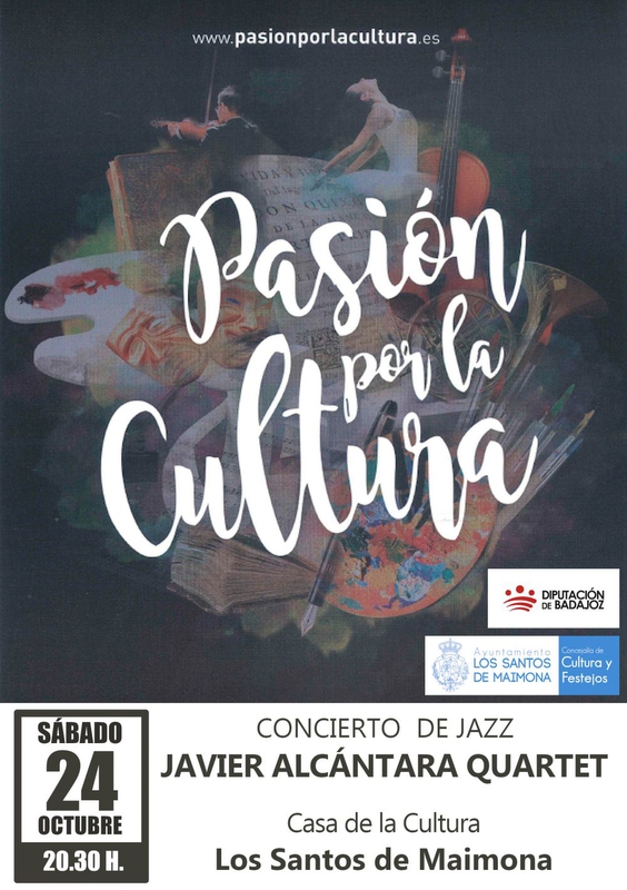 La Casa de la Cultura de Los Santos acoge un concierto de jazz a cargo de Javier Alcantara Quartet