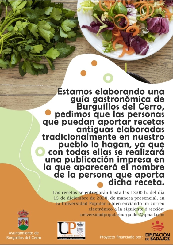 Burguillos del Cerro elaborará una guía gastronómica con recetas tradicionales de la localidad