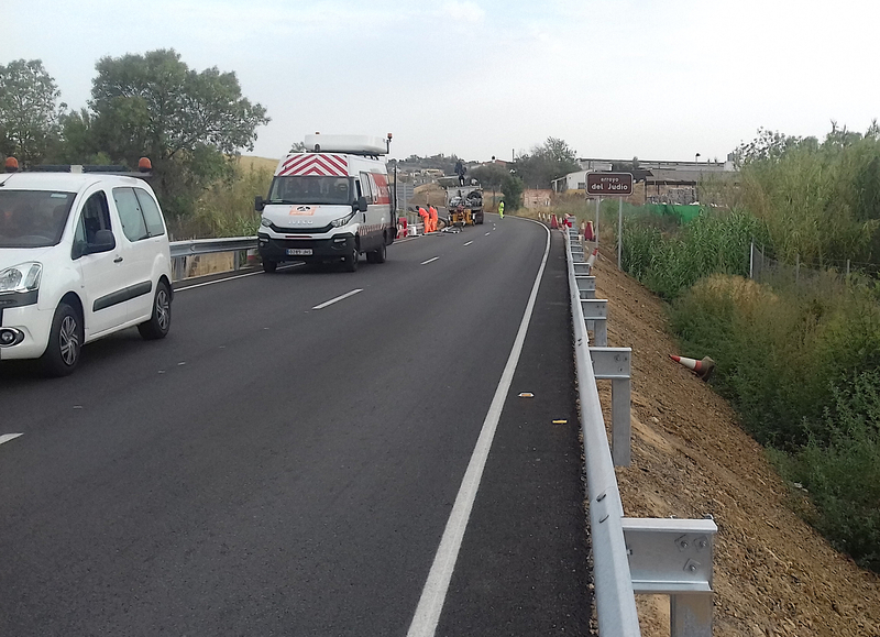 La Diputación de Badajoz licita las obras de mejoras en varias carreteras de la comarca