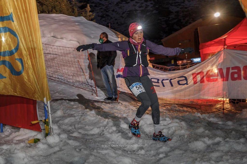 La fontanesa Eva Sayado campeona de España de Snow Running en Sierra Nevada