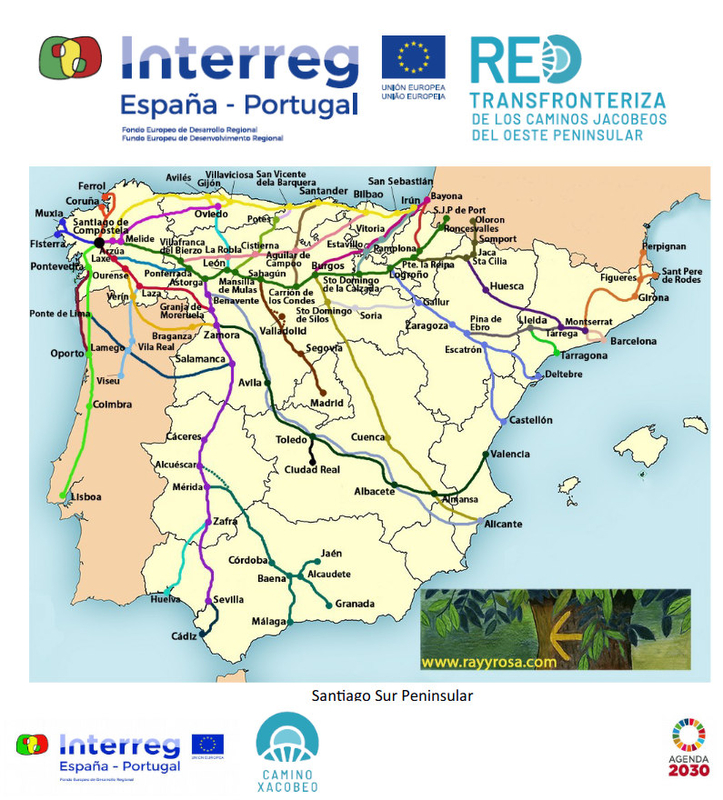 Constituida la Red Transfronteriza de los Caminos Jacobeos del Oeste Peninsular