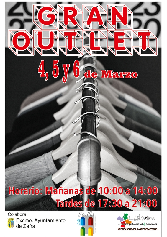 La Asociación de Comerciantes de la calle Sevilla de Zafra celebra una outlet los días 4, 5 y 6 de marzo