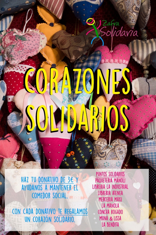 Comienza en Zafra la Campaña Corazones Solidarios para ayudar a mantener el comedor social