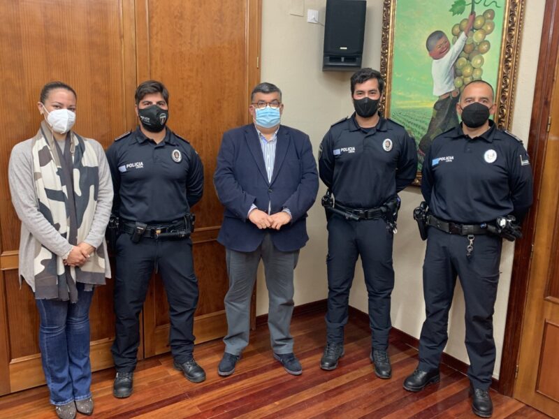 La Policía Local de Los Santos de Maimona cuenta ya con dos nuevos agentes