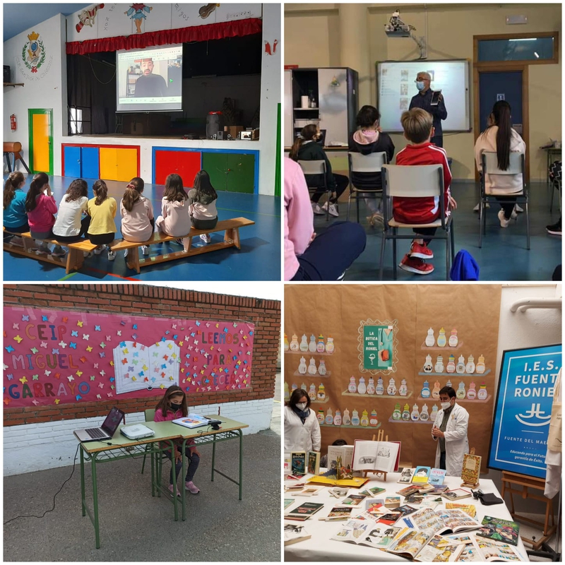 Numerosas actividades protagonizaron la Semana del Libro en los Centro Educativos de Fuente del Maestre
