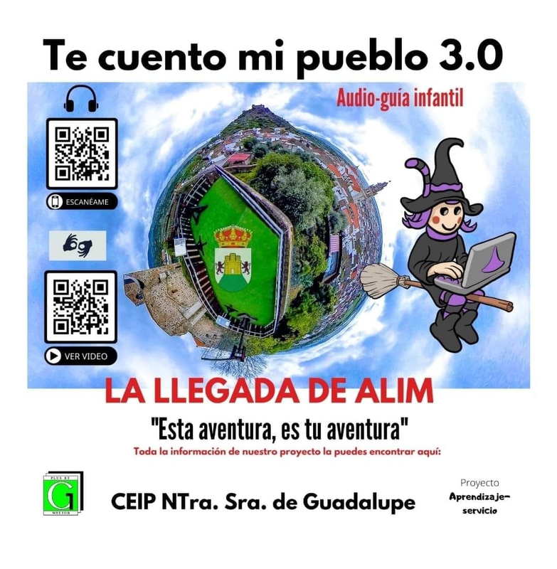 El proyecto `Te cuento mi pueblo 3.0 del colegio de Burguillos del Cerro galardonado con el Premio a la Educatividad 2020/2021