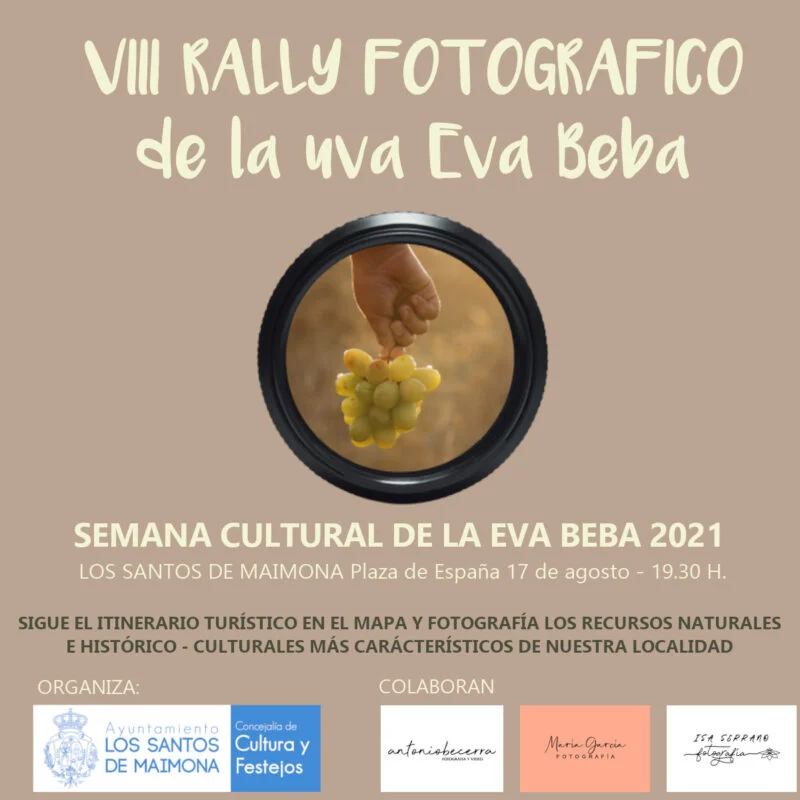 Convocada la octava edición del Rally Fotográfico de la Uva Eva Beba en Los Santos de Maimona
