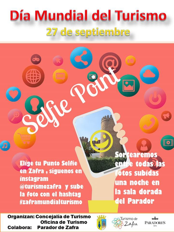 El Ayuntamiento de Zafra conmemorará el lunes 27 el Día del Turismo con cinco puntos selfie y sorteos