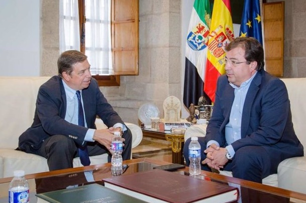 El ministro Luis Planas y Fernández Vara inauguran esta tarde la Feria Internacional Ganadera de Zafra 2021