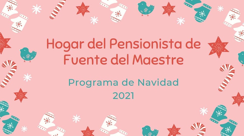 El Hogar del Pensionista de Fuente del Maestre celebrará la Navidad con un amplio programa de actividades