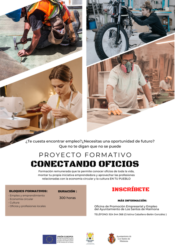El proyecto `Conectando Oficios de Los Santos de Maimona tiene previsto su inicio en el mes de marzo