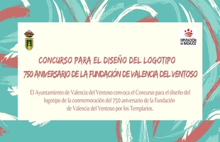 Abierto el `Concurso para el Diseño de un Logo´ para conmemorar el 750 aniversario de la fundación de Valencia del Ventoso