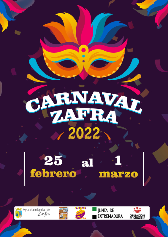 Presentada la programación del Carnaval 2022 en Zafra con la actuación destacada de Henry Méndez