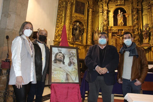 Diferentes actos de la Semana Santa 2022 de Los Santos de Maimona durante el fin de semana