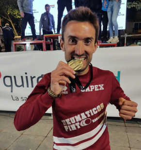 El atleta de Fuente del Maestre Félix Barrios participa este fin de semana el Campeonato de España de 10K en Ourense