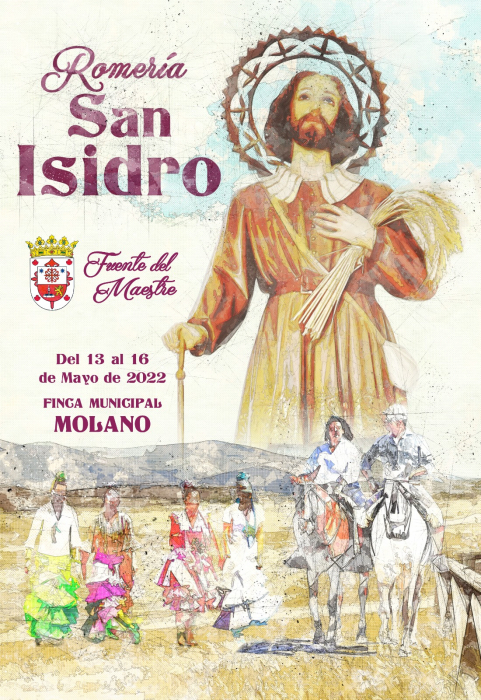 La Romería de San Isidro de Fuente del Maestre se celebrará del 13 al 16 de mayo en la Finca Municipal `Molano