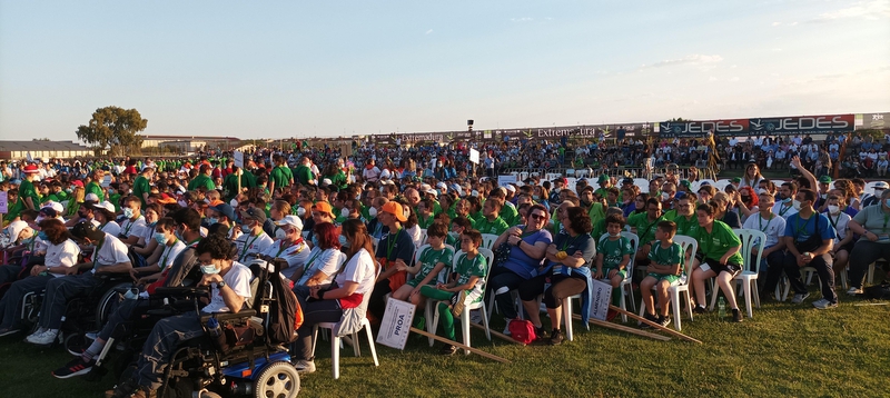 Inaugurada la 38 edición de convivencia de clausura de los Juegos Extremeños del Deportes Especial en Zafra 