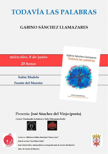 Gabino S. Llamazares presenta su primer poemario en Fuente del Maestre