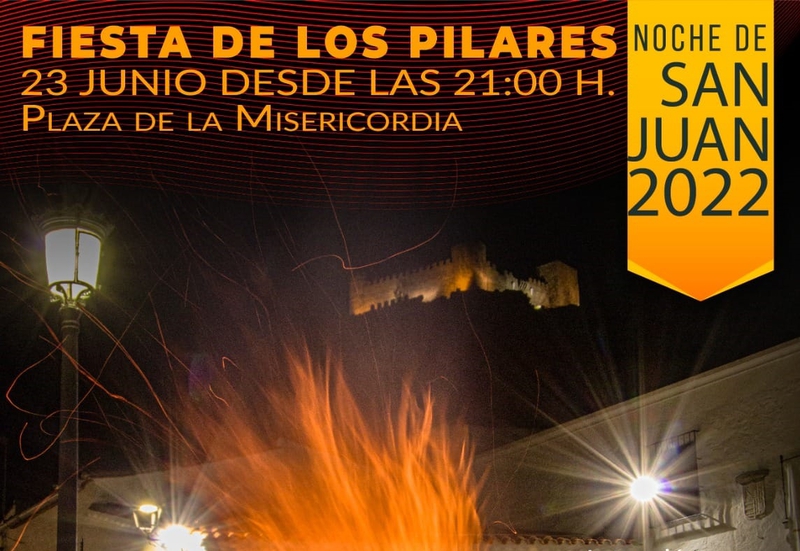 Burguillos del Cerro celebra la Noche de San Juan con la Fiesta de los Pilares este jueves