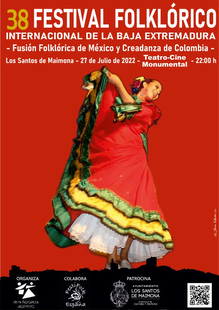 Grupos de Colombia y México actuarán en Los Santos de Maimona en el Festival Folklórico de la Baja Extremadura