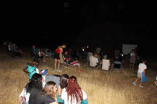 Más de 150 personas en Los Santos de Maimona observaron cielo, estrellas y constelaciones