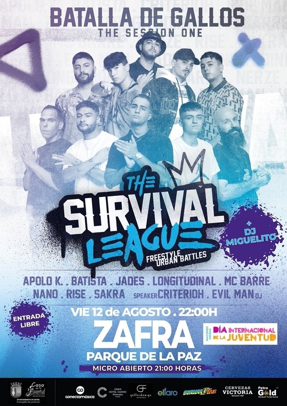 El espectáculo `The Survival League Frestyle Urban Battle llega a la ciudad de Zafra para quedarse