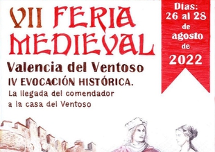 Presentada la programación de la VII Edición de la Feria Medieval en Valencia del Ventoso
