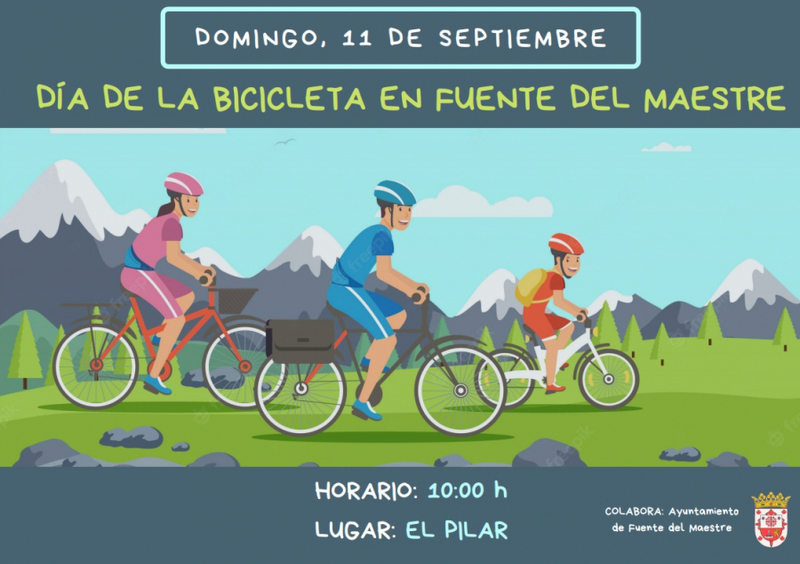 El 11 de septiembre vuelve el Día de la Bicicleta a Fuente del Maestre