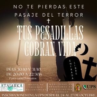 Unos 30 actores recrearán el pasaje del terror en la Casa de la Cultura de Los Santos de Maimona durante el fin de semana
