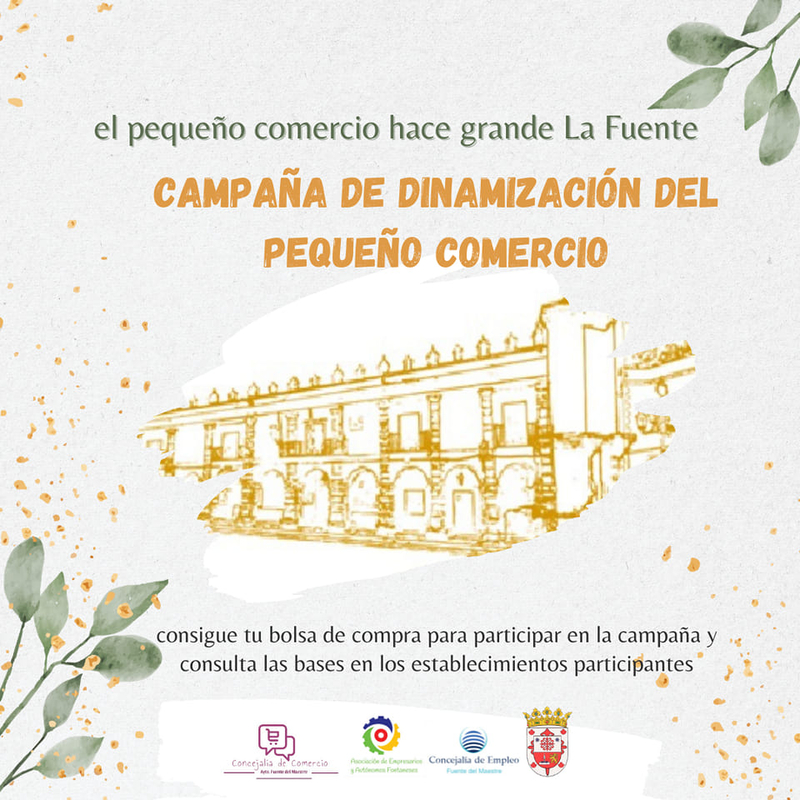 Arranca la XI Campaña de Dinamización del Pequeño Comercio en Fuente del Maestre