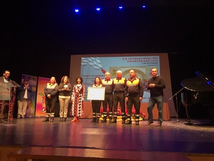 La Agrupación Local de Voluntarios de Protección Civil de Valencia del Ventoso recibe el Premio Extremeño al Voluntariado Social 2022