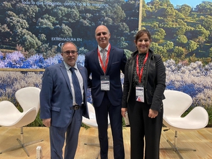 Fitur se convierte en escaparate de difusin de la Feria Ganadera de Zafra y de la Semana Santa 2023