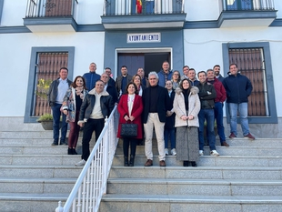 Visita técnica a Escacena del Campo por la IGP del Garbanzo de Valencia del Ventoso