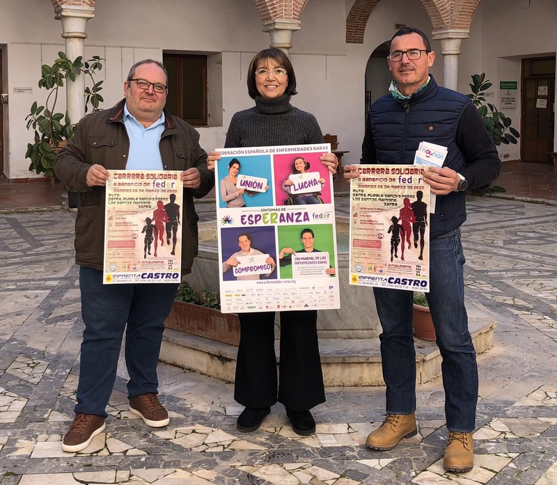 Presentada la carrera deportiva solidaria a beneficio de Feder en Zafra