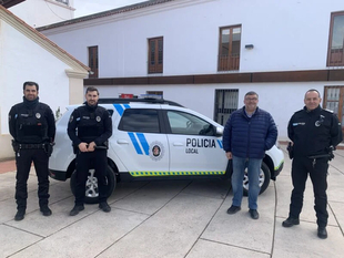 El Ayuntamiento de Los Santos de Maimona adquiere un coche para la polica local