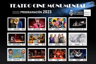 Comienza la programación de 2023 en el Teatro Cine Monumental de Los Santos de Maimona