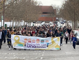 Zafra ha acogido la I Marcha Solidaria por el Cáncer Infantil