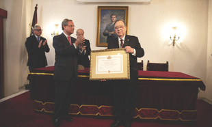 El mdico santeo Joaqun Ortiz Tardo nombrado Presidente de Honor de la Real Acadmia de San Dionisio de Ciencias, Artes y Letras