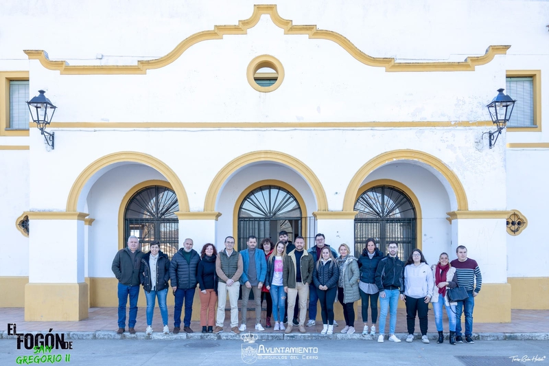 Inaugurado el nuevo Programa Colaborativo Rural `El Fogón de San Gregorio II en Burguillos del Cerro