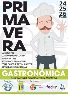 La I edición de Primavera Gastronómica de Zafra ofrecerá talleres, master class, concursos de cocina y actividades solidarias