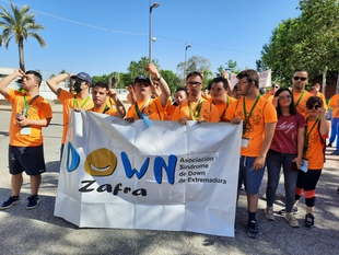Down Zafra se une a la campaa `No somos un esteriotipo, somos mucho ms con numerosos actos con motivo del 21 de marzo