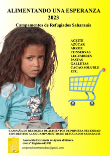 Campaña de recogida de alimentos para campamentos de refugiados saharauis en Fuente del Maestre
