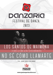 `No s cmo llamarte de Juan Carlos Guajardo se representa el viernes en Los Santos de Maimona dentro del Festival Danzaria