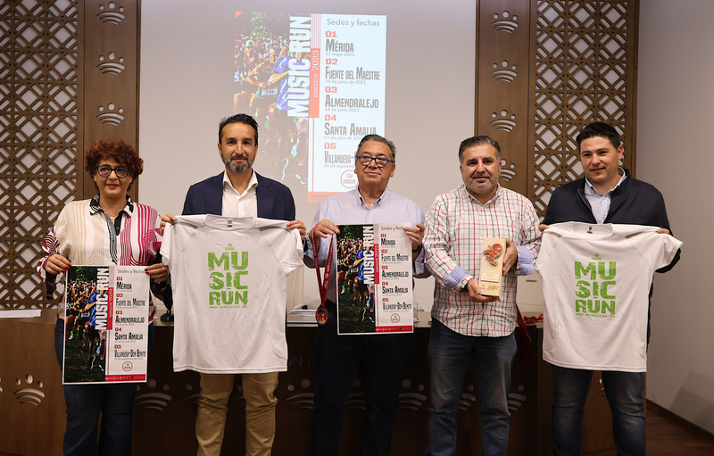 Fuente del Maestre será nuevamente sede una de las sedes del Music Run Diputación de Badajoz 2023