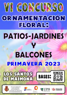 Convocada la sexta edición del Concurso de Ornamentación Floral de la Primavera 2023 en Los Santos de Maimona