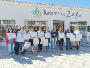 Los nueve establecimientos de Zafra adheridos al SICTED reciben el distintivo `Compromiso de Calidad Turstica